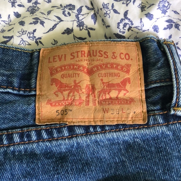 Mens levi 505 jeans - Picture 5 of 6